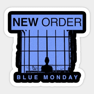 Blue Monday Sticker